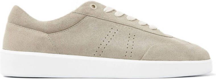 NUBIKK Lage Sneakers Heren Joro Liber Maat: 42 Materiaal: Suède Kleur: Beige