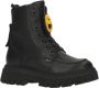 Nubikk leren veterboots zwart Meisjes Leer 29 | Enkelboot van - Thumbnail 2