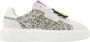 Nubikk leren sneakers wit zilver glitters Meisjes Leer Effen 28 - Thumbnail 1