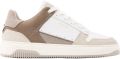 Nubikk Basket Courtside suède sneakers beige wit - Beige
