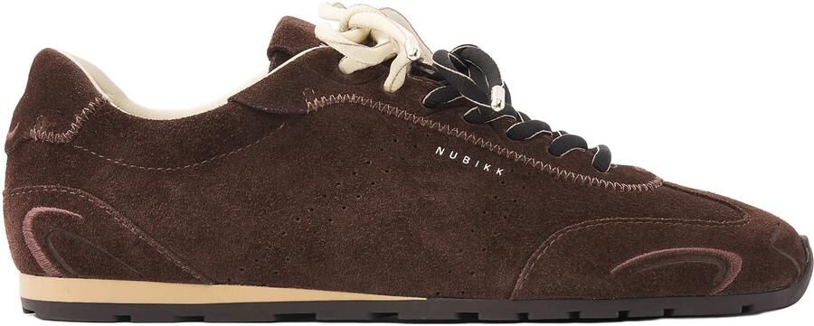 Nubikk Billy Lou II suède sneakers bruin