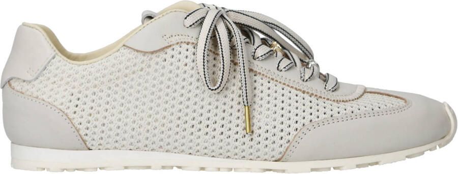 NUBIKK Lage Sneakers Dames Billy Lou Maat: 42 Materiaal: Leer Kleur: Beige
