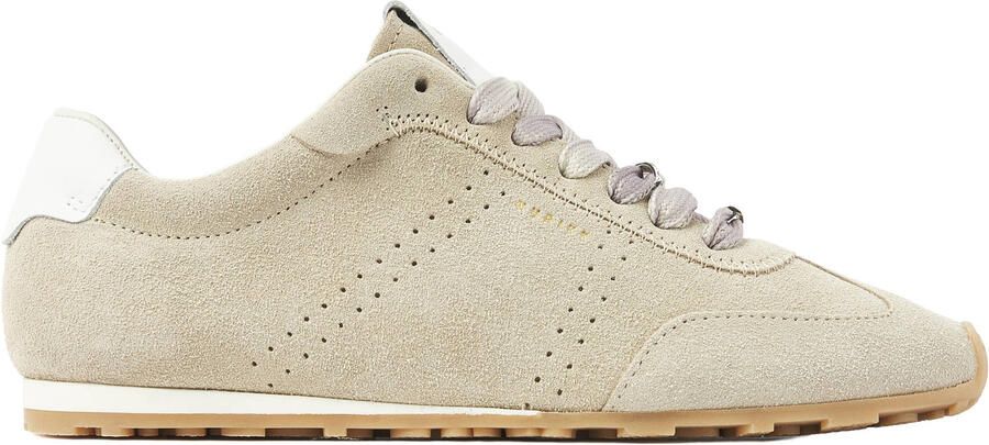 NUBIKK Lage Sneakers Dames Billy Lou Maat: 38 Materiaal: Suède Kleur: Beige