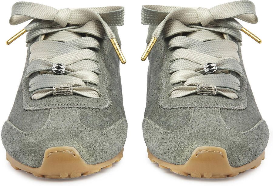 NUBIKK Lage Sneakers Dames Billy Lou Maat: 40 Materiaal: Suède Kleur: Grijs - Foto 2
