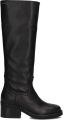 NUBIKK Boots Dames Cassy Boot Leer Zwart - Zwart