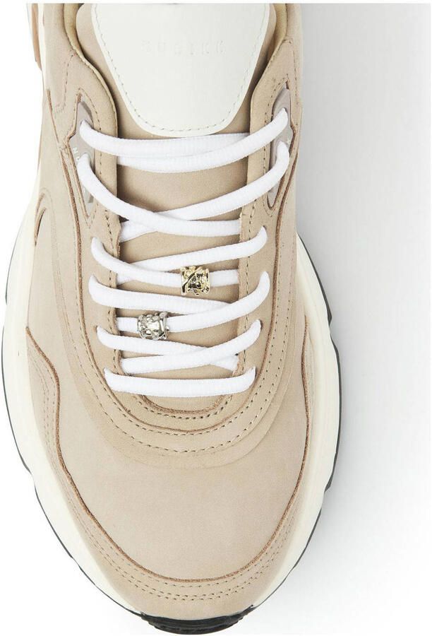 Nubikk chunky leren sneakers taupe - Foto 2