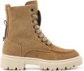 Nubikk Fae Bobbi Fur Jr gevoerde suède veterboots camel Bruin Effen - Bruin
