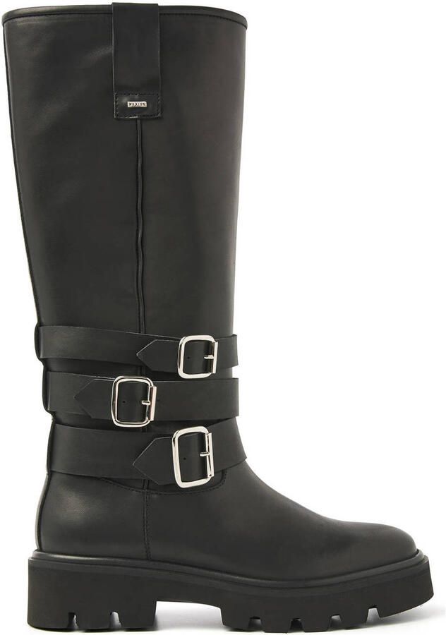 NUBIKK Hoge Laarzen Dames Frankie Lynn Maat: 41 Materiaal: Leer Kleur: Zwart - Foto 2