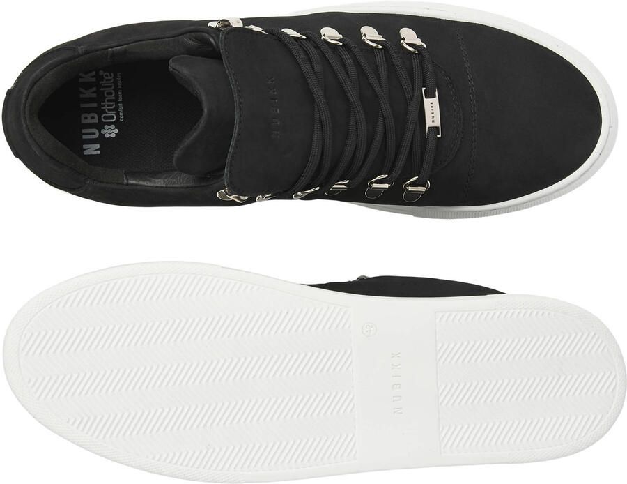 NUBIKK Lage Sneakers Heren Jagger Classic Maat: 46 Materiaal: Nubuck Kleur: Zwart - Foto 2