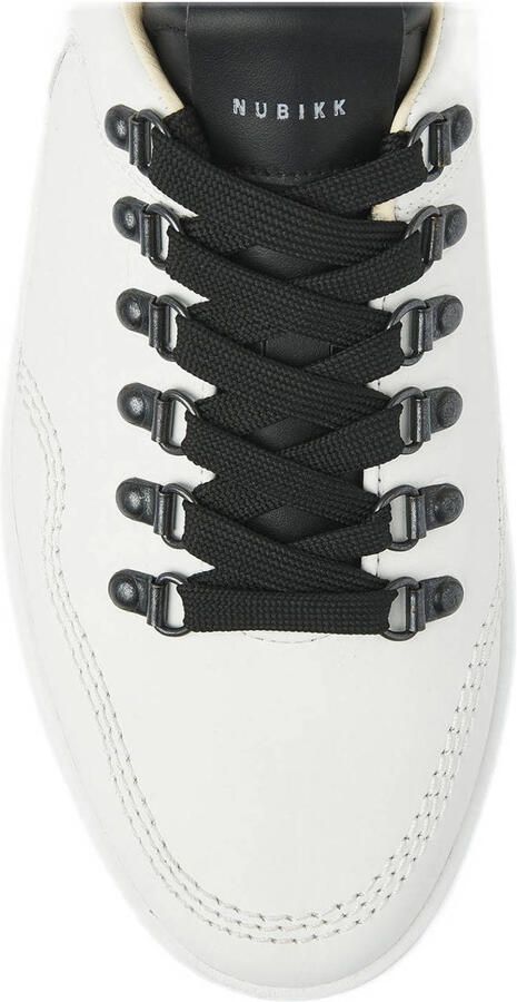 Nubikk Jagger Roman leren sneakers wit