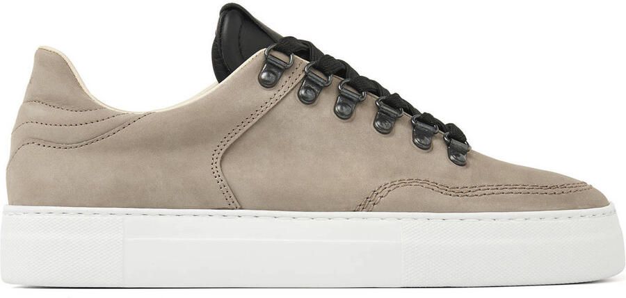 NUBIKK Lage Sneakers Heren Jagger Roman Maat: 46 Materiaal: Nubuck Kleur: Grijs - Foto 3