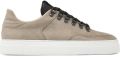 NUBIKK Lage Sneakers Heren Jagger Roman Nubuck Grijs - Grijs