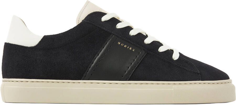 NUBIKK Lage Sneakers Heren Jase Morris Maat: 42 Materiaal: Suède Kleur: Blauw