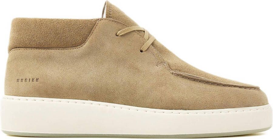 NUBIKK Veterschoenen Heren Jiro Gio Fur Maat: 43 Materiaal: Suède Kleur: Taupe - Foto 4