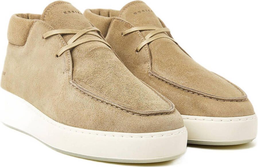 NUBIKK Veterschoenen Heren Jiro Gio Fur Maat: 43 Materiaal: Suède Kleur: Taupe - Foto 3