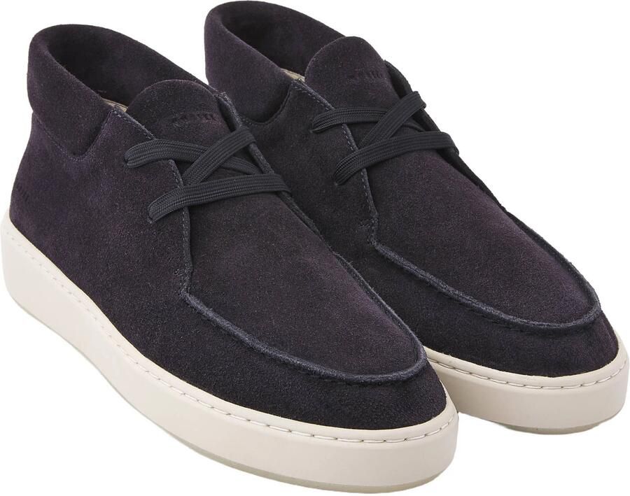 Nubikk Jiro Gio II suède veterboots donkerblauw - Foto 2