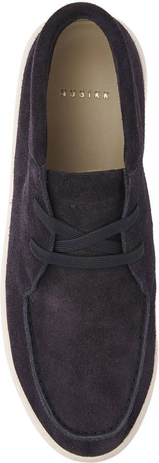 Nubikk Jiro Gio II suède veterboots donkerblauw - Foto 3