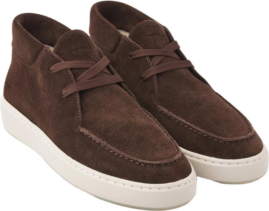 Nubikk Jiro Gio II suède veterboots donkerbruin - Foto 2