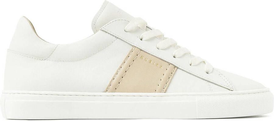 NUBIKK Lage Sneakers Dames Jolien Morris Maat: 39 Materiaal: Leer Kleur: Wit
