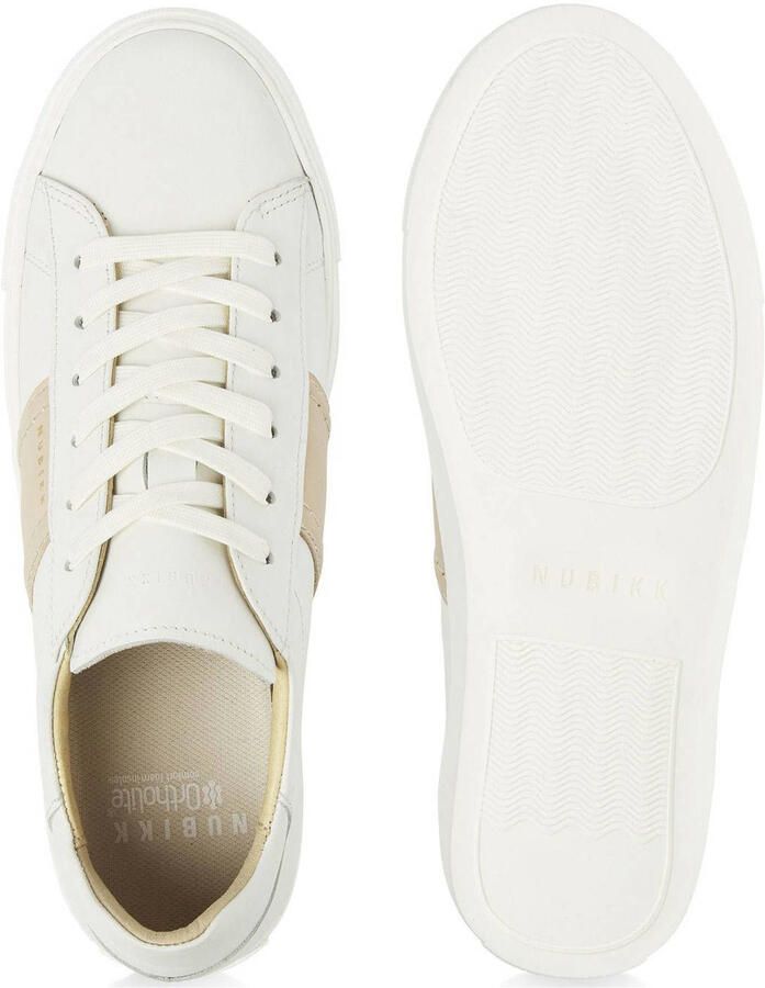 NUBIKK Lage Sneakers Dames Jolien Morris Maat: 39 Materiaal: Leer Kleur: Wit - Foto 2