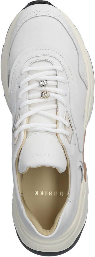 Nubikk leren sneakers chunky ecru - Foto 3