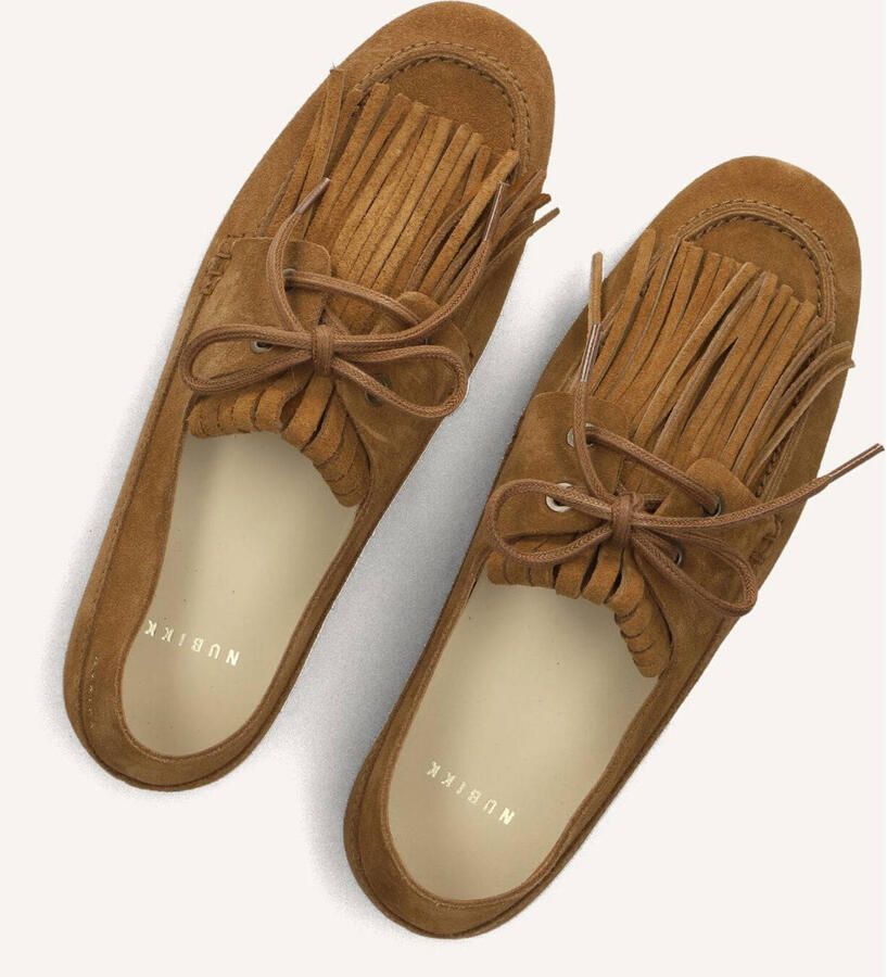 NUBIKK Loafers Dames Joan Macaw Suède Camel - Foto 5