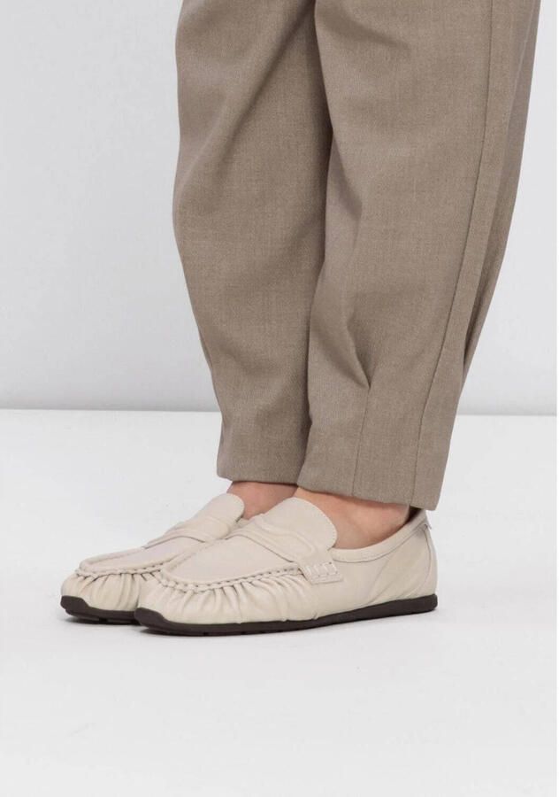 NUBIKK Loafers Dames Riley Mio Leer Beige - Foto 6