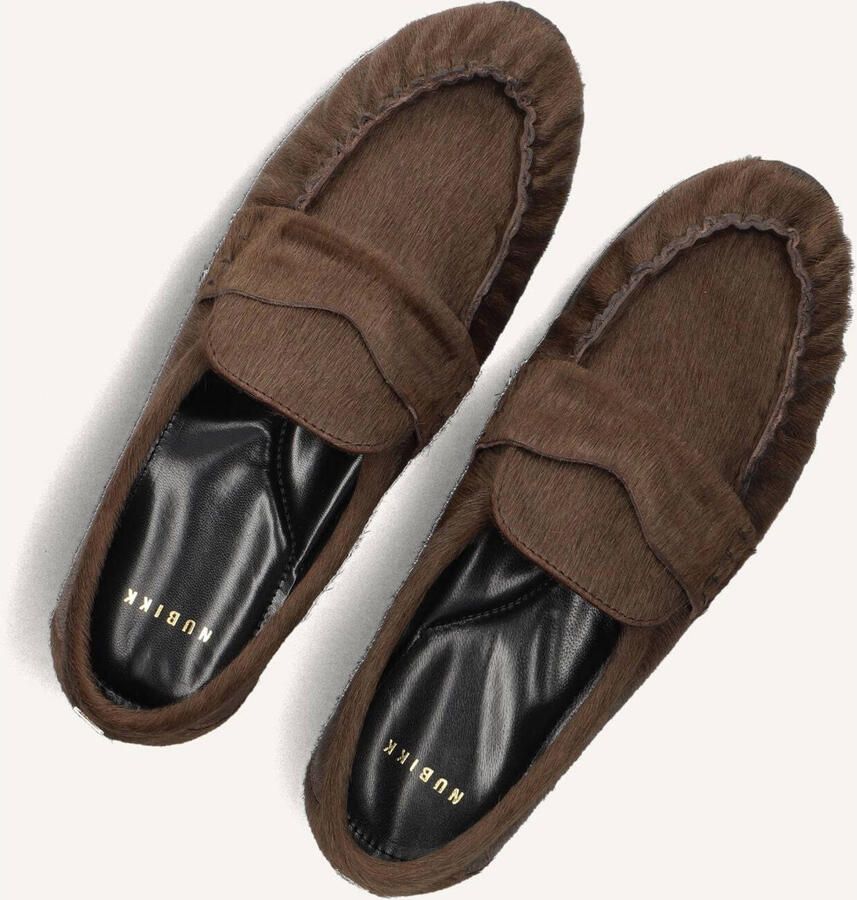 NUBIKK Loafers Dames Riley Mio Pony Maat: 41 Materiaal: Ponyhair Kleur: Bruin - Foto 5