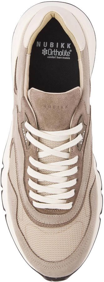 NUBIKK Lage Sneakers Heren Luca Noa Men Maat: 41 Materiaal: Suède Kleur: Taupe - Foto 3