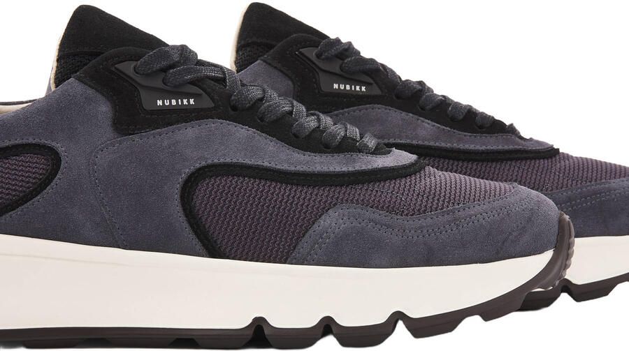 NUBIKK Lage Sneakers Heren Luca Noa Men Maat: 42 Materiaal: Textiel Kleur: Grijs - Foto 3