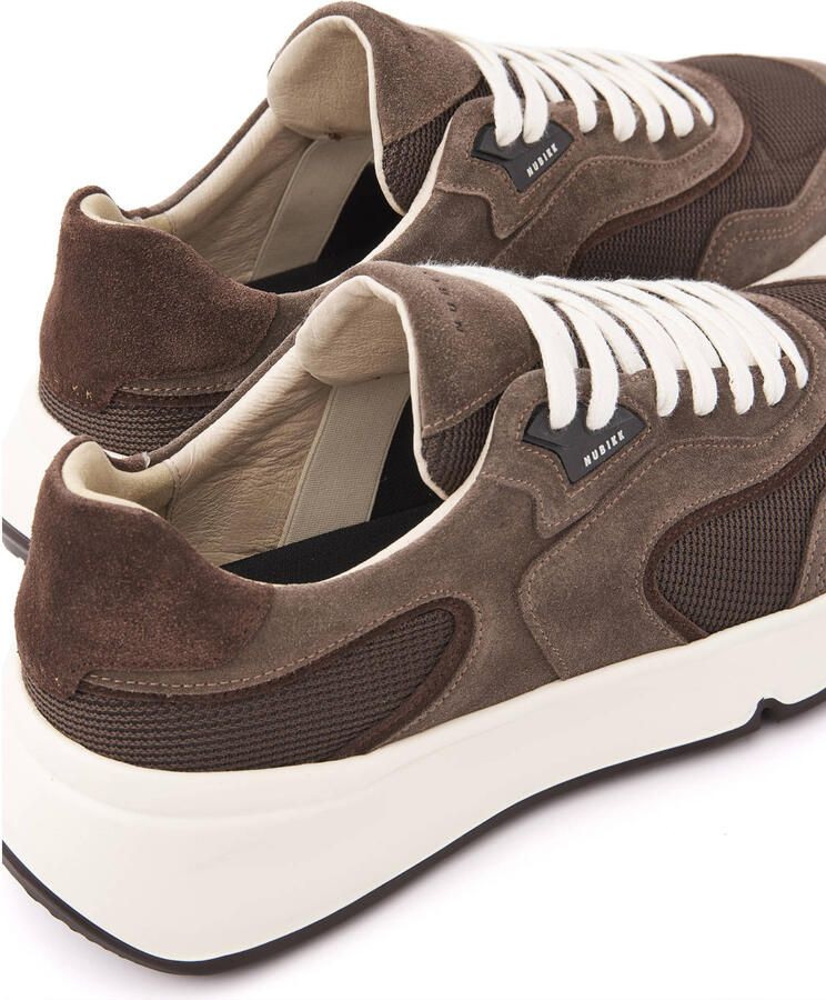 NUBIKK Lage Sneakers Heren Luca Noa Men Maat: 44 Materiaal: Suède Kleur: Taupe - Foto 2