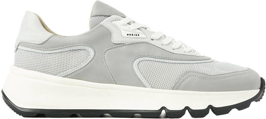 NUBIKK Lage Sneakers Heren Luca Noa Men Maat: 44 Materiaal: Leer Kleur: Grijs