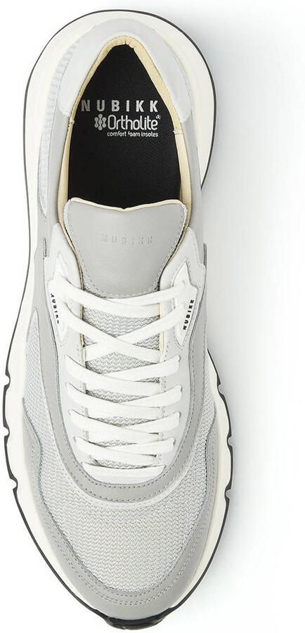 NUBIKK Lage Sneakers Heren Luca Noa Men Maat: 44 Materiaal: Leer Kleur: Grijs - Foto 3
