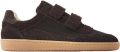 Nubikk Ray Venti suède sneakers donkerbruin - Donkerbruin