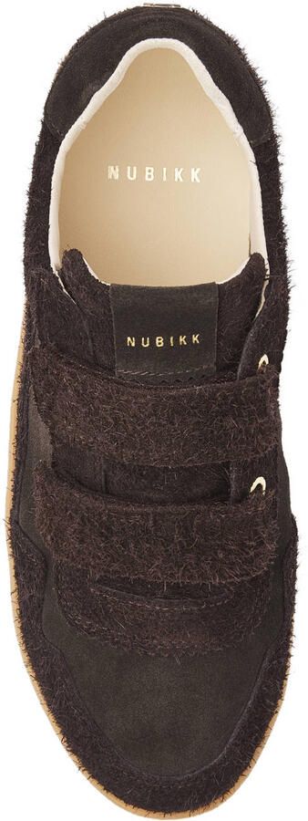 Nubikk Ray Venti suède sneakers donkerbruin - Foto 3