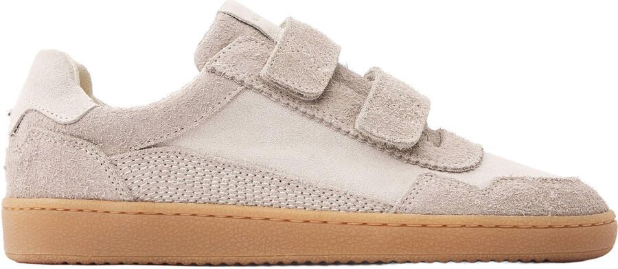 Nubikk Ray Venti suède sneakers lichtgrijs