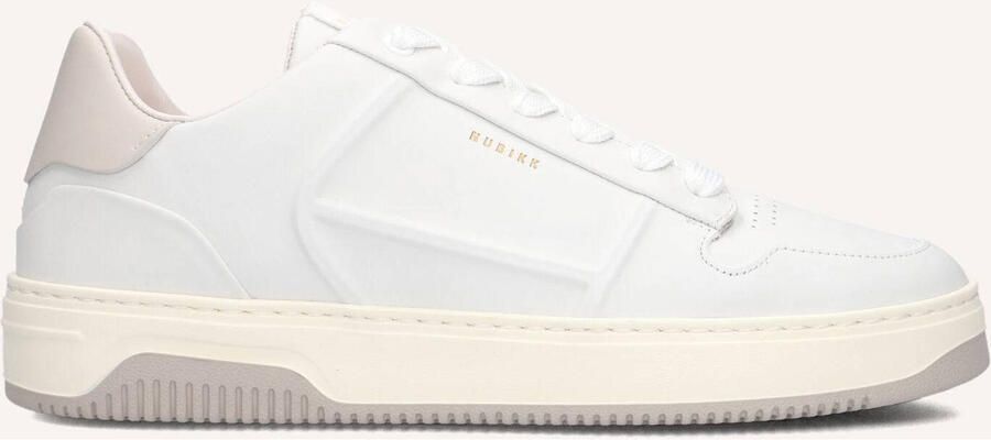 NUBIKK Lage Sneakers Heren Basket Cole Mena Leer Wit