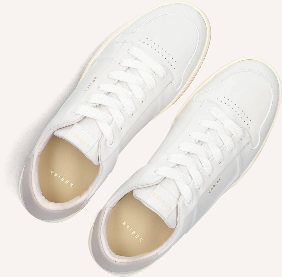 NUBIKK Lage Sneakers Heren Basket Cole Mena Leer Wit - Foto 2