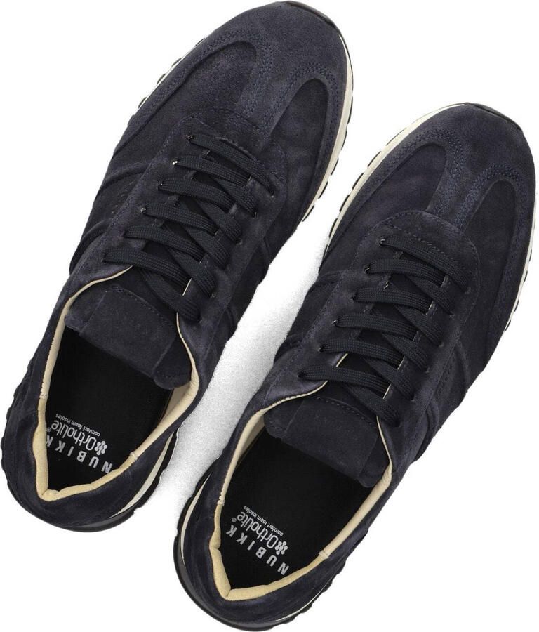 NUBIKK Lage Sneakers Dames Glen Hendrix Suède Blauw - Foto 2