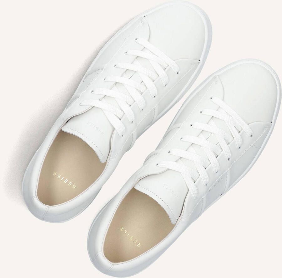 NUBIKK Lage Sneakers Heren Jagger Morris Leer Wit - Foto 2