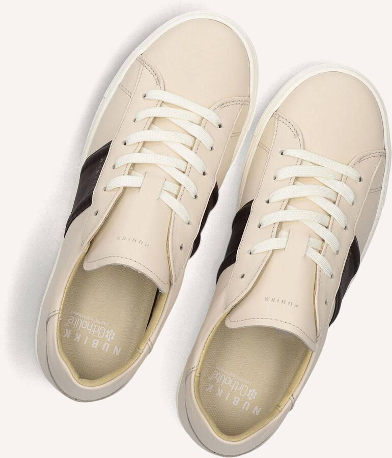 NUBIKK Lage Sneakers Dames Jolien Morris Leer Beige - Foto 2