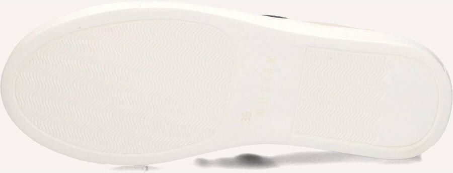 NUBIKK Lage Sneakers Dames Jolien Morris Leer Beige - Foto 3