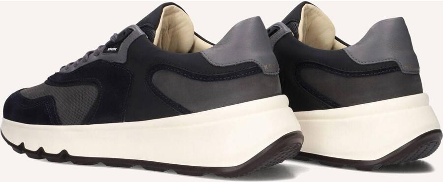 NUBIKK Lage Sneakers Heren Luca Noa Men Leer Blauw - Foto 3