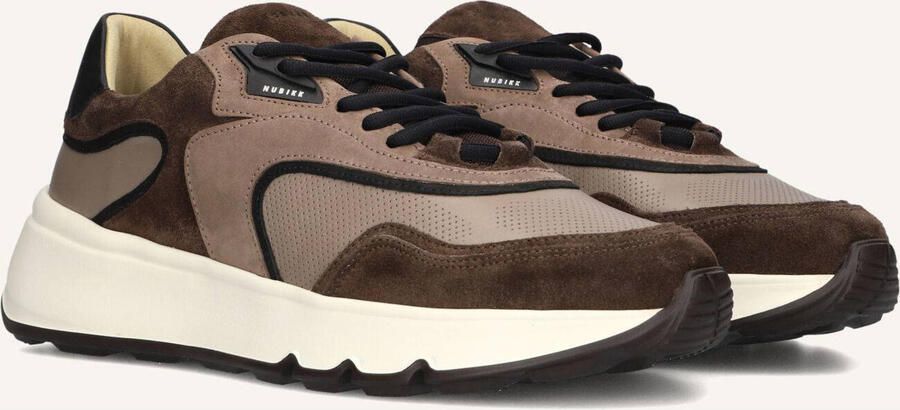NUBIKK Lage Sneakers Heren Luca Noa Men Suède Bruin - Foto 3