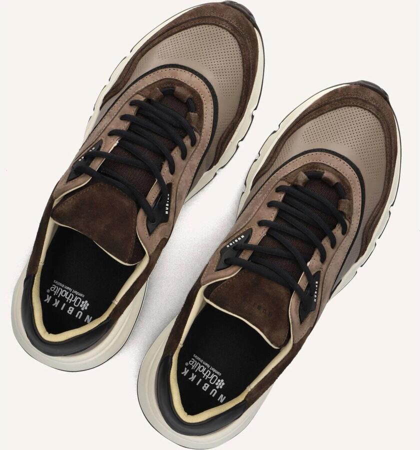 NUBIKK Lage Sneakers Heren Luca Noa Men Suède Bruin - Foto 2