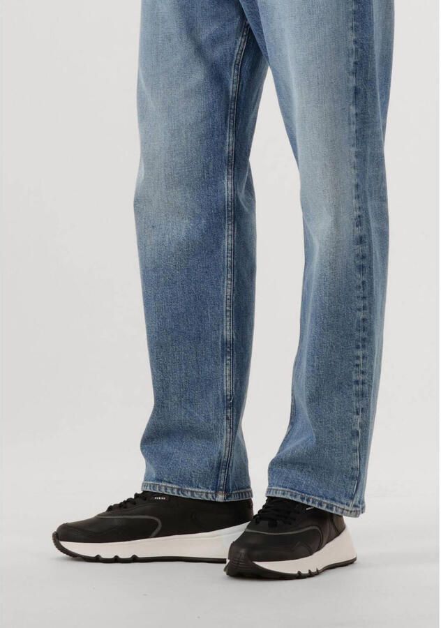 NUBIKK Lage Sneakers Heren Luca Noa Men Leer Zwart