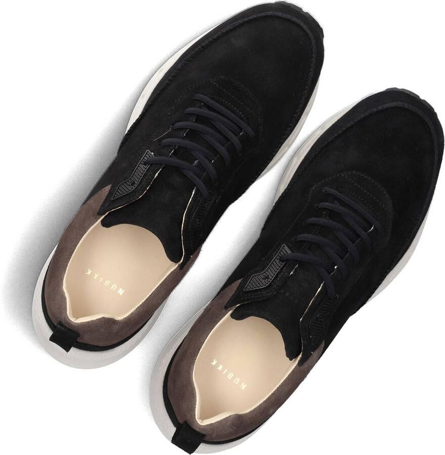 NUBIKK Lage Sneakers Dames Oberon Reese Suède Zwart - Foto 2