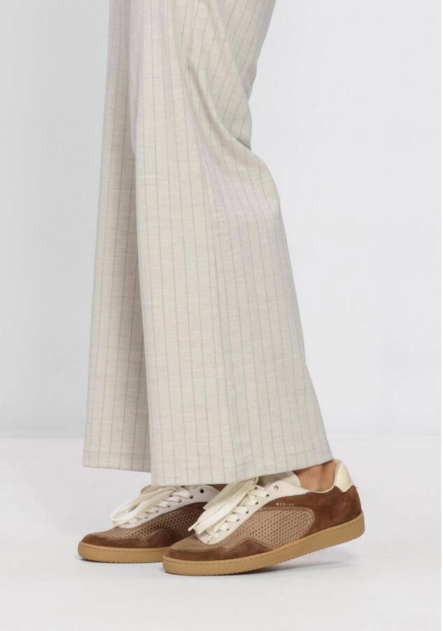 NUBIKK Lage Sneakers Dames Ray Ross Maat: 41 Materiaal: Suède Kleur: Bruin