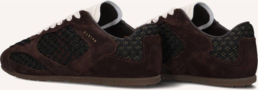 NUBIKK Lage Sneakers Dames Riley Morgan Mesh Bruin - Foto 3