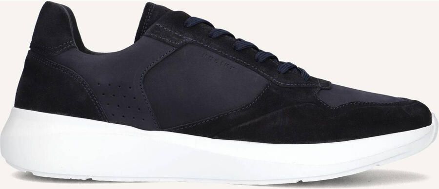 NUBIKK Lage Sneakers Heren Rock Road Wave Maat: 40 Materiaal: Nubuck Kleur: Blauw
